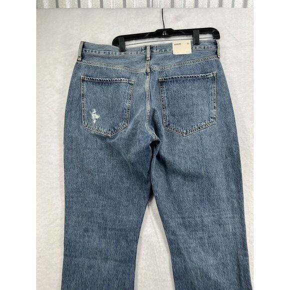 Agolde RILEY HIGH RISE STRAIGHT CROP IN FREQUENCY - Picture 9 of 14